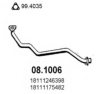 BMW 18111175482 Exhaust Pipe